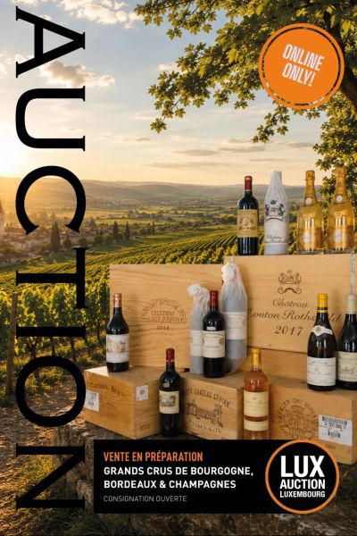 CONSIGNATION OUVERTE - Grands Crus de Bourgogne, Bordeaux & Champagnes