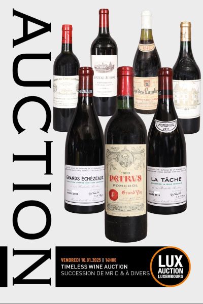 The Timeless Wine Auction - Succession de Mr D and various
