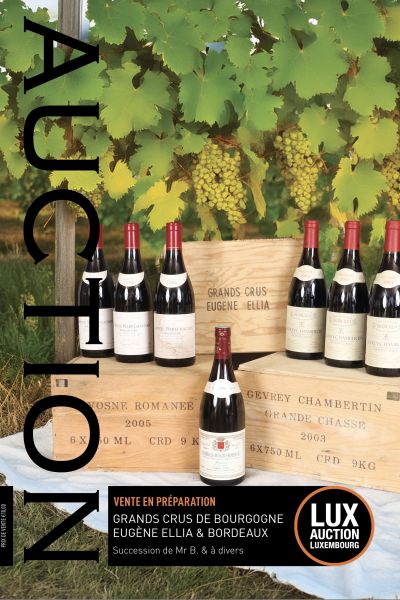 Grands Crus de Bourgogne Eugène Ellia & Bordeaux Succession de Mr B. & à divers