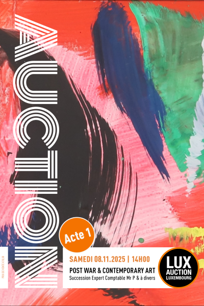 Post war & Contemporary Art - Succession Expert Comptable Mr P & à divers Acte 1