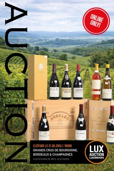 ONLINE ONLY Grands Crus de Bourgogne, Bordeaux & Champagnes / Succession de Mr S. & à divers