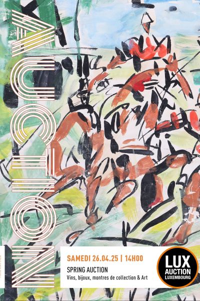 SPRING AUCTION  / Wines, Jewelry, Collector Watches & Art