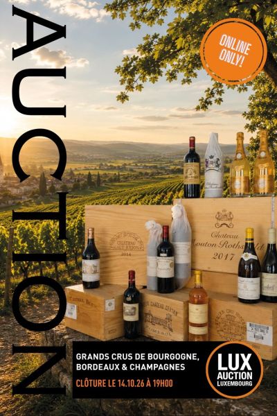 ONLINE ONLY Grands Crus de Bourgogne, Bordeaux & Champagnes