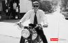 Steeve McQueen 3 Moto, Supreme by Monakoe, Photo printed on glossy paper, Silver finish, framed, Photo size 44,5x28, Frame size 54,5x38 cm (white pass-through), edited in 5 copies