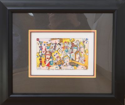 « All the same but different » de James Rizzi (1950-2011)