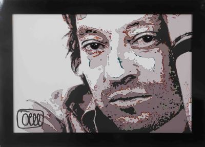 Olivier Domin dit OLL (né en France en 1965) - Serge Gainsbourg VI