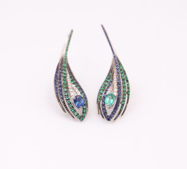 DAMIANI - Paire de boucles d’oreilles