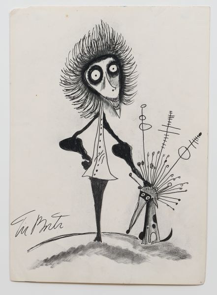 Tim Burton (né en 1958) Attribué à