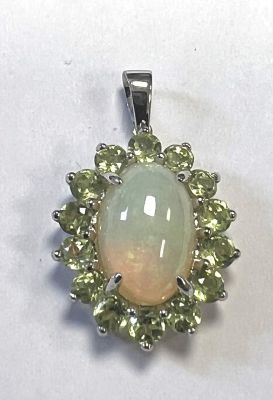 Pendentif Opale