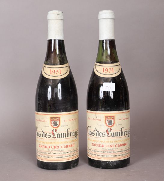 Clos des Lambrays 1951