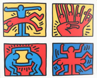 Keith Haring (1958-1990) d'après