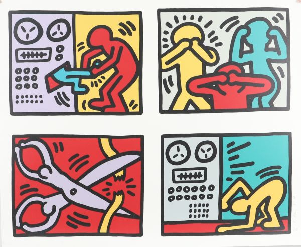 Keith Haring (1958-1990) d'après