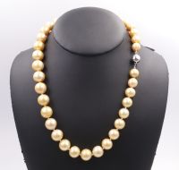 Collier de perles en perles Gold Naturelles