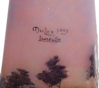 MULLER Frères Lunéville - Vase
