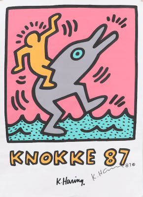 Keith Haring (1958-1990) d'après