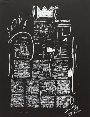 Jean-Michel Basquiat (1960-1988) d'après 