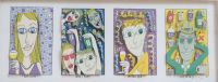 « Drink Drink and be merry » et « À couple of birds » de James Rizzi (1950-2011)