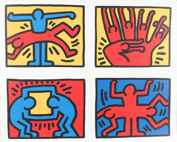 Keith Haring (1958-1990) d'après