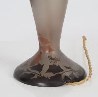 Lampe champignon PEYNAUD (bordeaux)