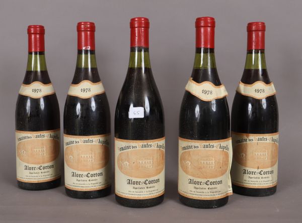 Aloxe Corton (x5) 1978
