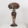 Lampe champignon PEYNAUD (bordeaux)