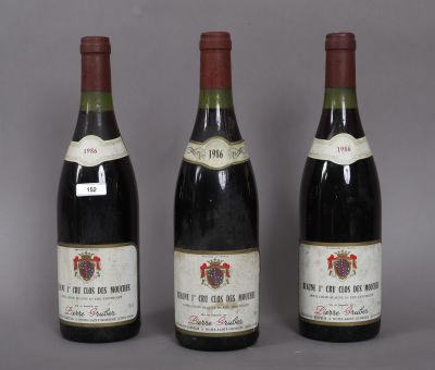 Beaune 1er cru Clos des Mouches 1986 (x3) - Réf 13