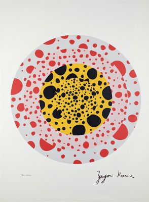 YAYOI KUSAMA (né en 1929) (D'APRÈS)