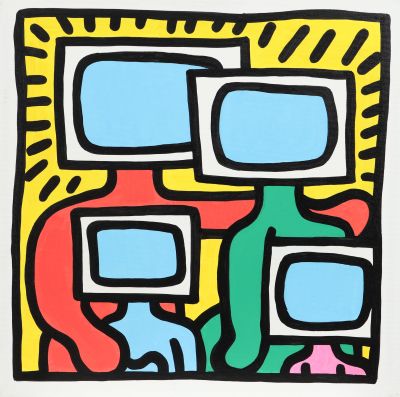 Keith Haring (1958-1990) d'après