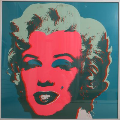 Marilyn Monroe d'après Andy Warhol (1928-1987)