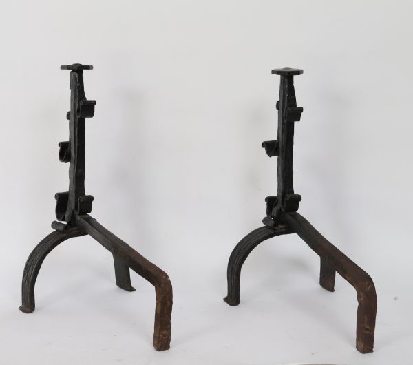 Paire de Chenets anciens 