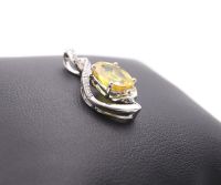 Pendentif Saphir jaune
