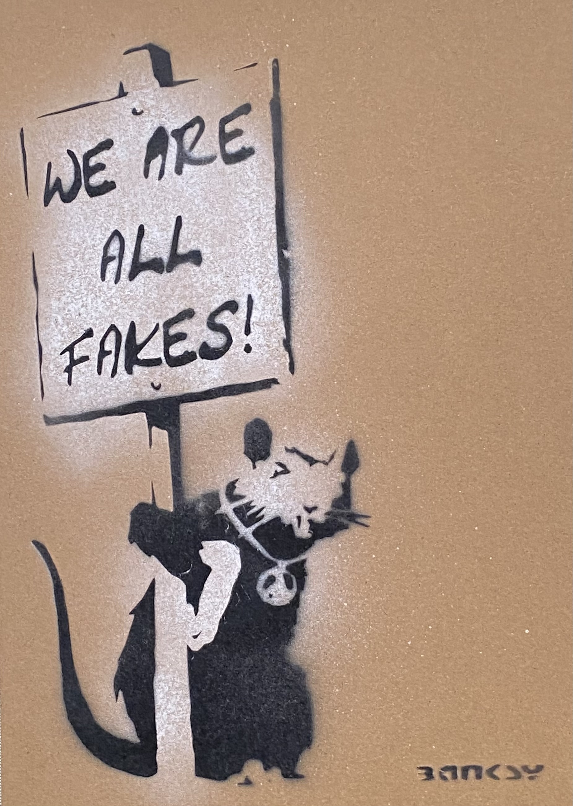 172 BANKSY Né en 1974 (D'après)