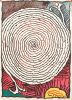 Pierre Alechinsky (1927-)”Labyrinthe d’apparat IV”