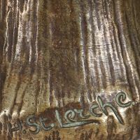 Vase Bronze LOUCHET Paris HANS STOLTENBERG LERCHE