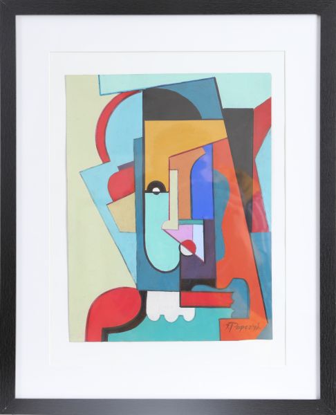 Josef Popczyk (1890-1971) - Composition abstraite