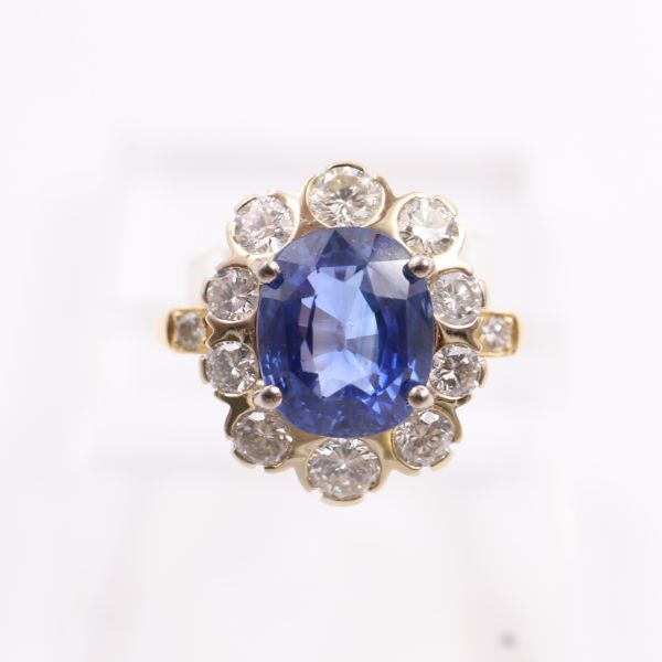 Bague Marguerite en or jaune 18K