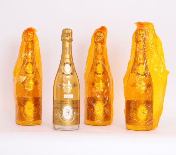 137 Champagne Cristal Roederer 1997 (x4)