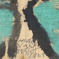 Moritz NEY (né en 1947) - Peinture sur bois