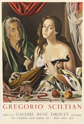 Affiche Gregorio Sciltian (1900-1985)