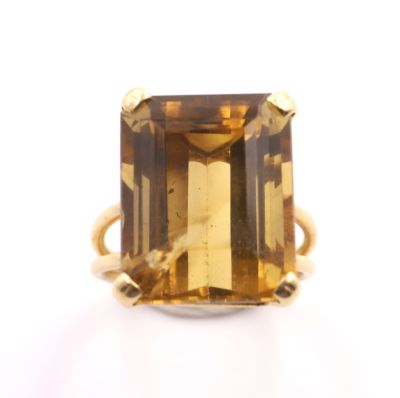 Bague citrine
