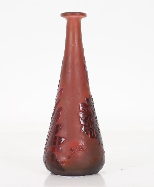 Etablissement GALLÉ - Petit vase conique