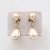 Boucles d’oreilles cabochon Christian DIOR