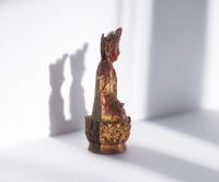 Petit buddha patine rouge
