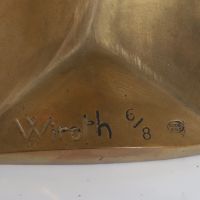 René WIROTH (né en 1945) - Sculpture tricéphale 