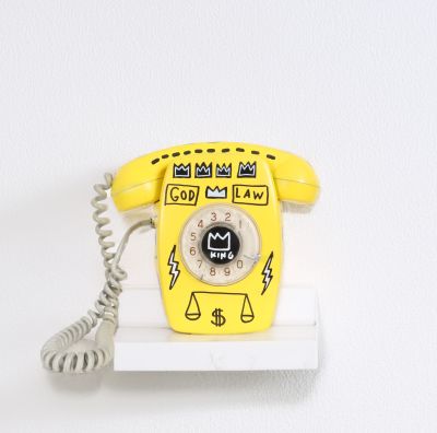 Téléphone Jean-Michel Basquiat (1960-1988) d'après