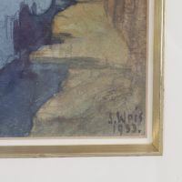 Sosthène WEIS (1872-1941) - Le Grund