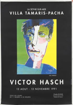 Affiche Victor Hasch (1945-2012)