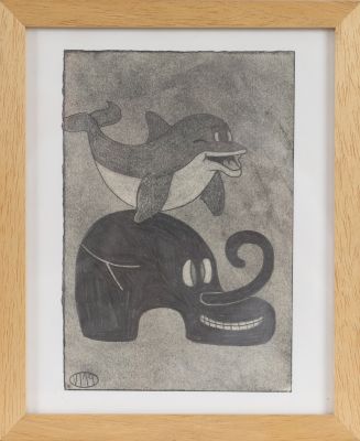 Laurent Impeduglia (Né en 1974) - « Fan club Delphine »