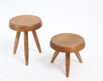 Tabourets dans le goût de Charlotte Perriand (1903-1999)