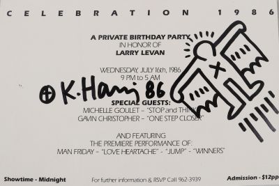 Keith Haring (1958-1990) d'après